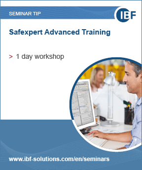 Picture advertisement seminar Safexpert advanced training