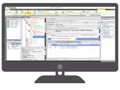 Picture of Safexpert on a computer screen