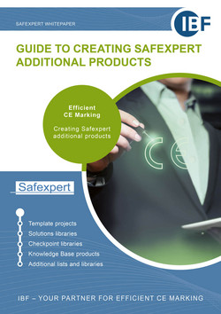 Cover sheet of the white paper Guide to create Safexpert additional products