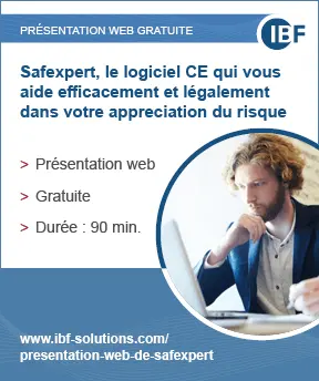 Annonce publicitaire pour la présentation web de Safexpert