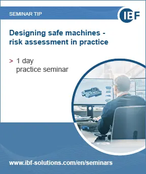 Picture advertisement seminar designing safe machines risk assessment in practice
