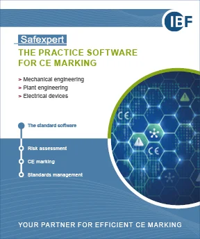 Picture advertisement safexpert the practice software for CE marking