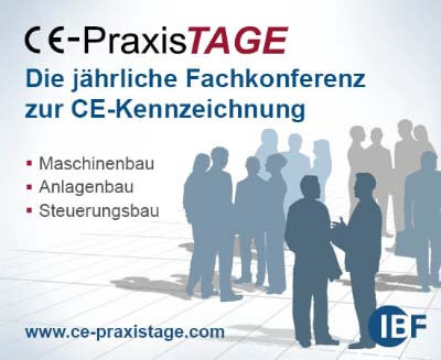 Werbeplakat der CE-Praxistage mit Hinweis zu den Brachen 