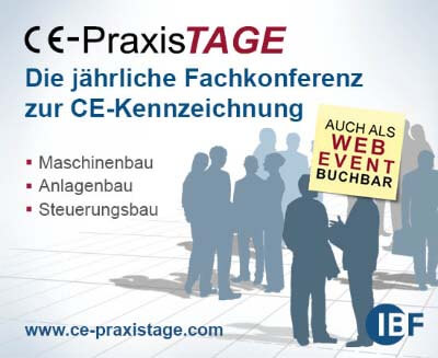 Werbeplakat der CE-Praxistage mit Hinweis zu den Brachen sowie zum WEB-Event