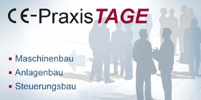 Werbeplakat der CE-Praxistage mit Hinweis zu den Brachen 