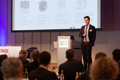 Aufnahme eines Redners auf den CE-Praxistagen