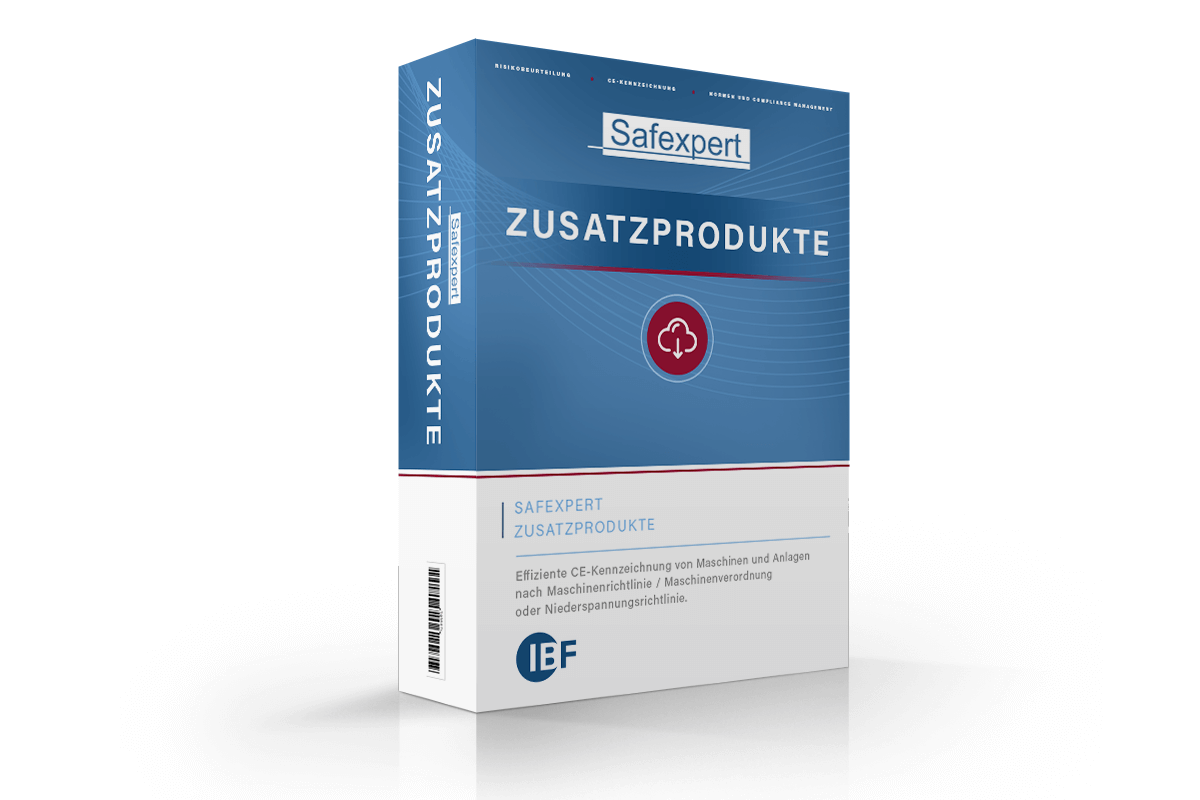 Grafische Darstellung der Safexpert Zusatzprodukte