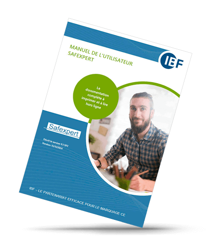 Page de titre du manuel de l'utilisateur Safexpert