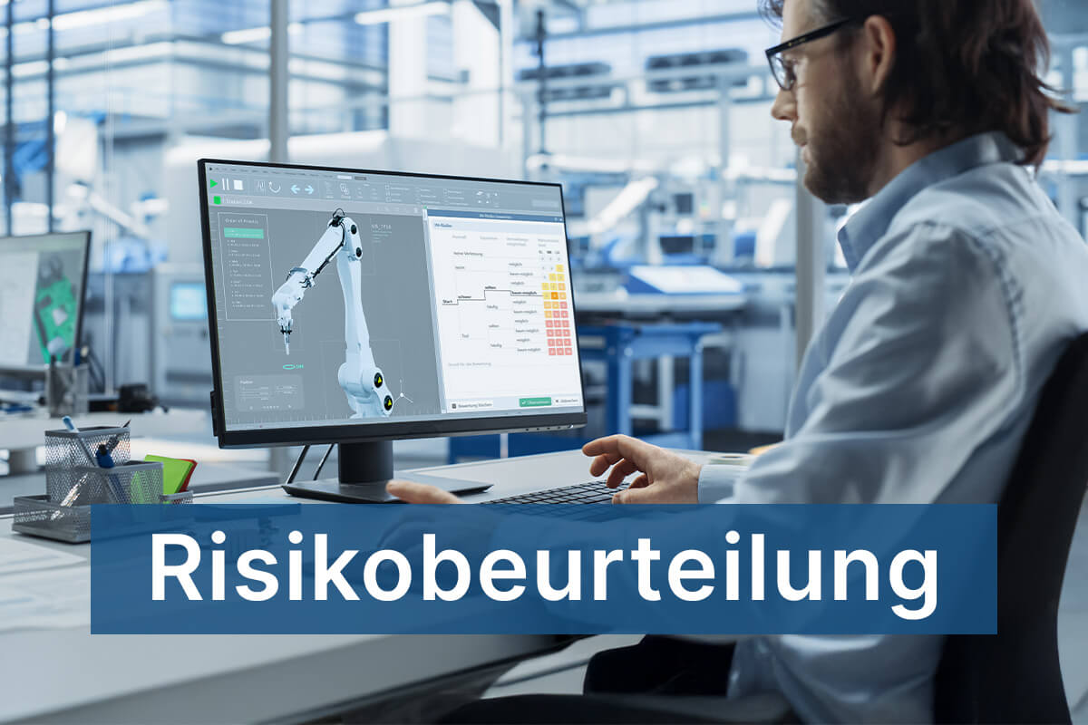 Aufnahme eines Konstrukteurs mit geöffneter Risikobeurteilung in Safexpert